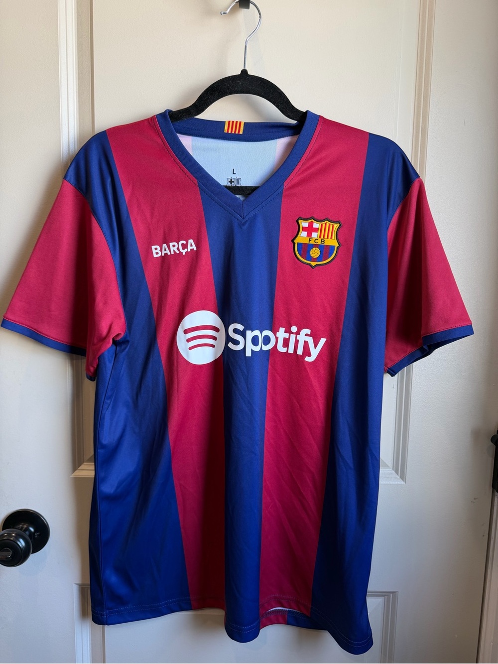 FC Barcelona Home Jersey - Blue & Red